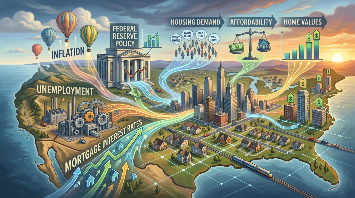 How the U.S. Economy Impacts the Real Estate Market | Francesca Luteraan